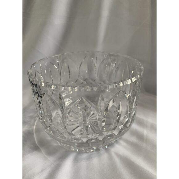 Vintage Astor Crystal Bowl Round Clear Glass Centerpiece - Picture 5 of 16